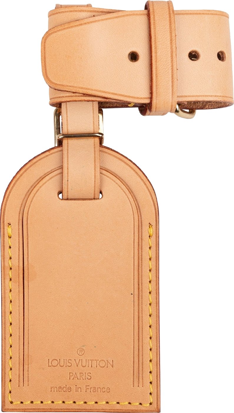 Louis Vuitton Vachetta Leather Luggage Tag Set