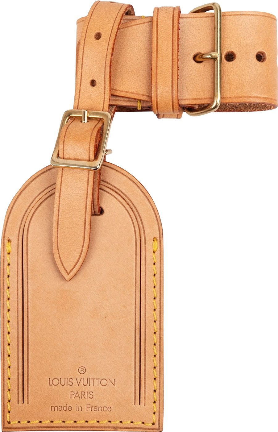 Louis Vuitton Vachetta Leather Luggage Tag Set
