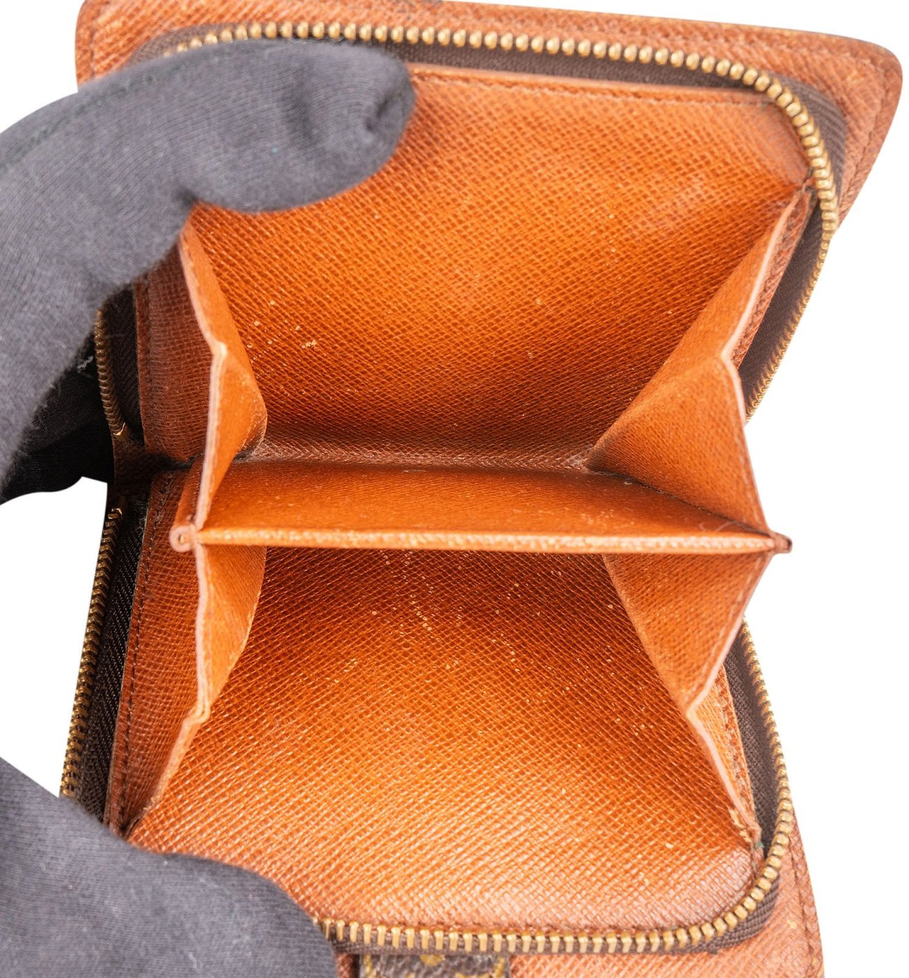 Louis Vuitton Monogram Canvas Compact Zip Wallet
