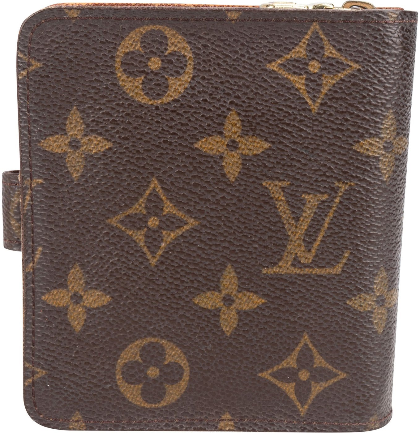 Louis Vuitton Monogram Canvas Compact Zip Wallet