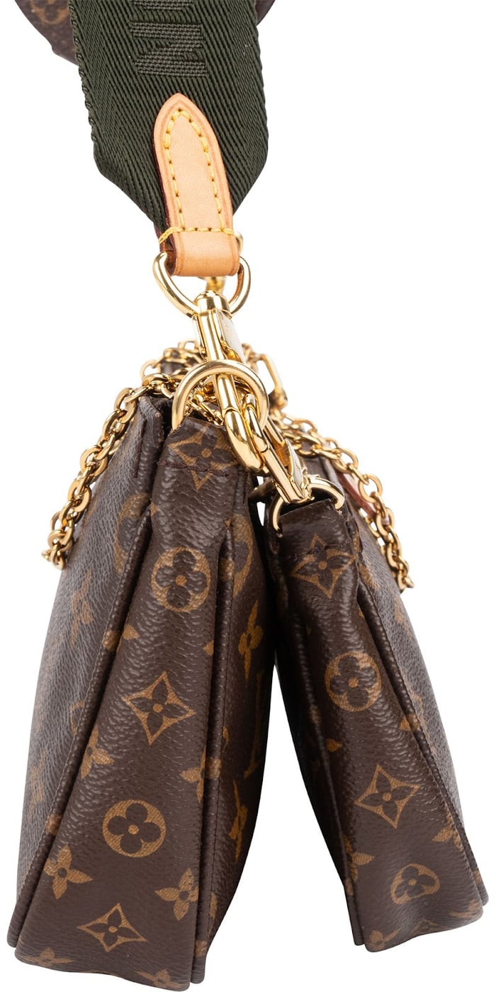Louis Vuitton Canvas Monogram Multi Pochette Accessoires Crossbody Bag