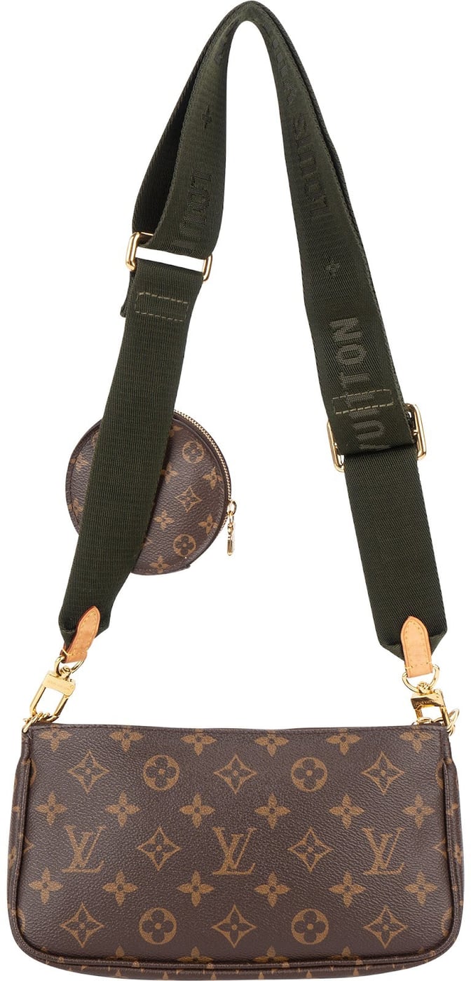 Louis Vuitton Canvas Monogram Multi Pochette Accessoires Crossbody Bag