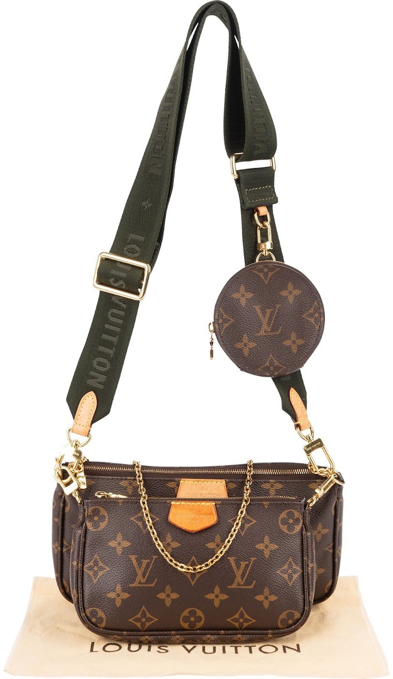 Louis Vuitton Canvas Monogram Multi Pochette Accessoires Crossbody Bag