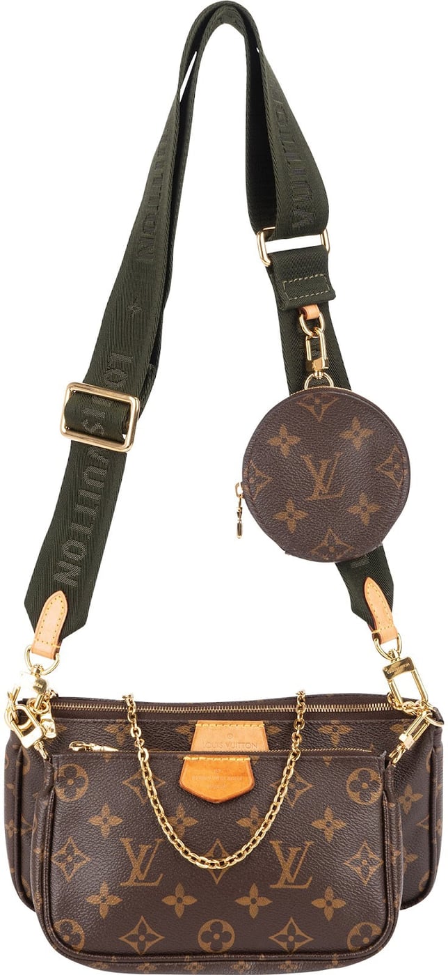 Louis Vuitton Canvas Monogram Multi Pochette Accessoires Crossbody Bag