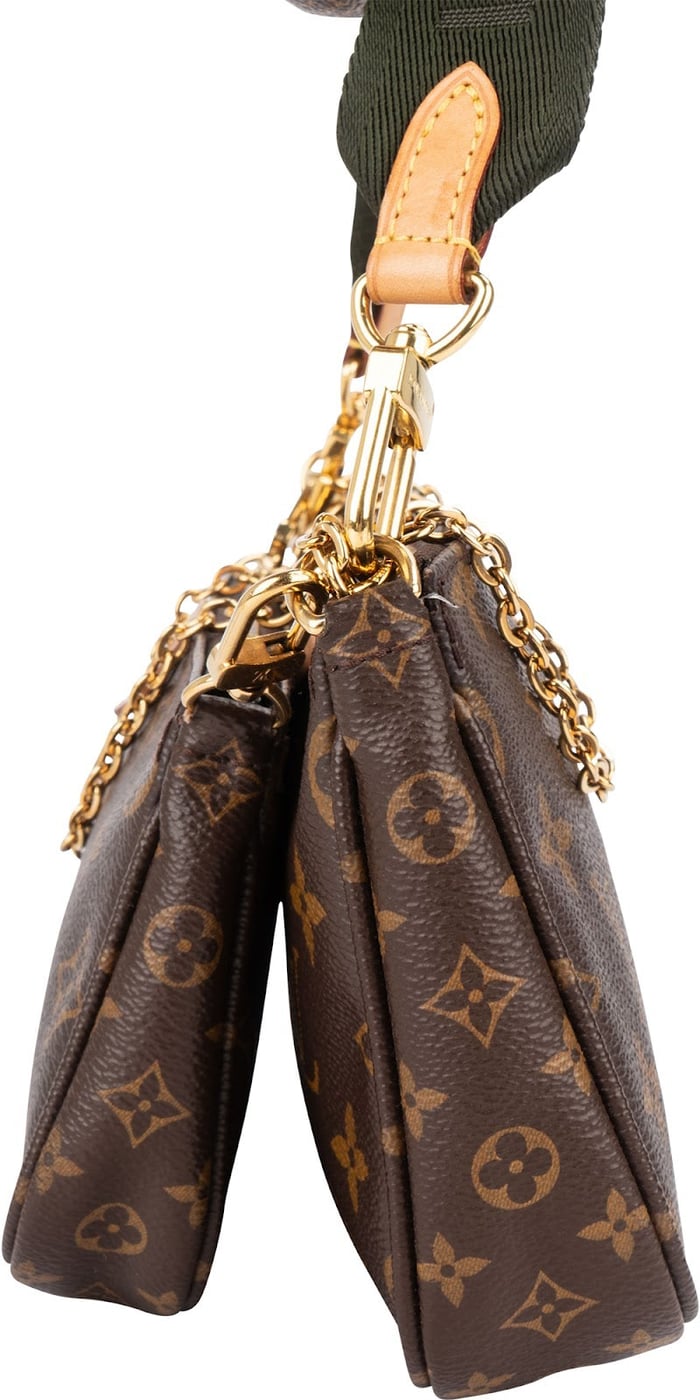 Louis Vuitton Canvas Monogram Multi Pochette Accessoires Crossbody Bag