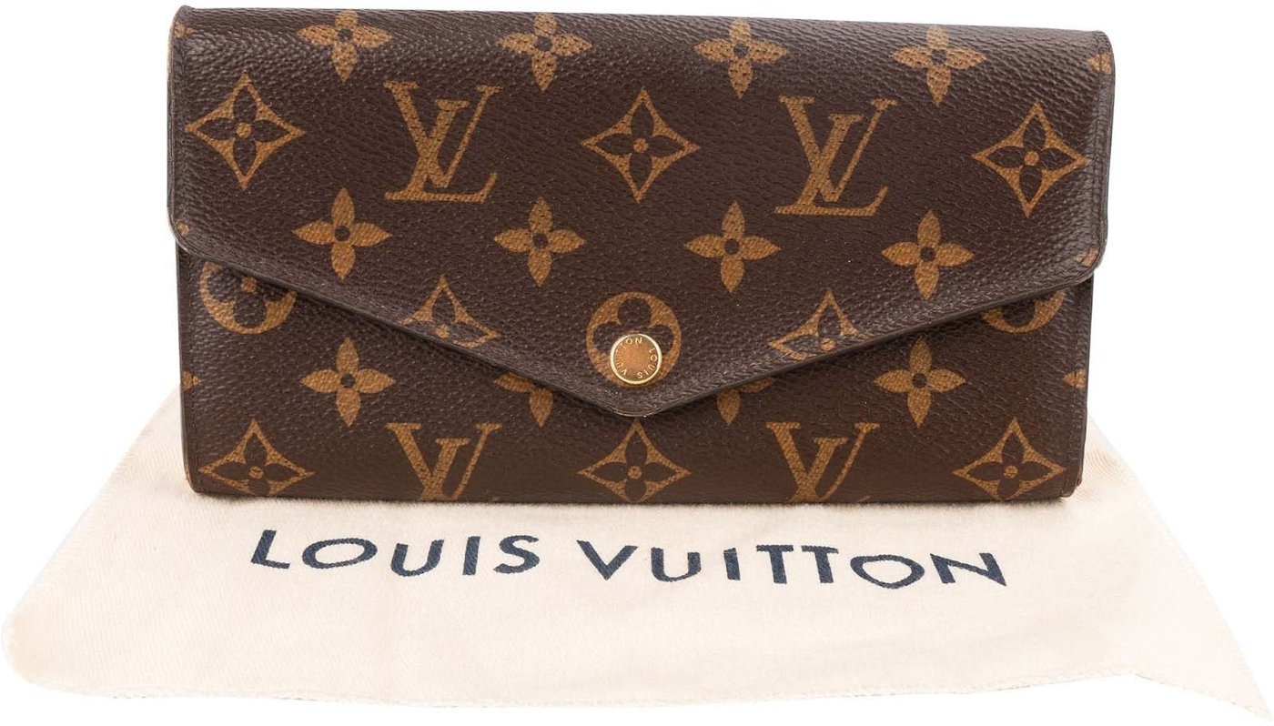 Louis Vuitton Monogram Canvas Sarah Wallet