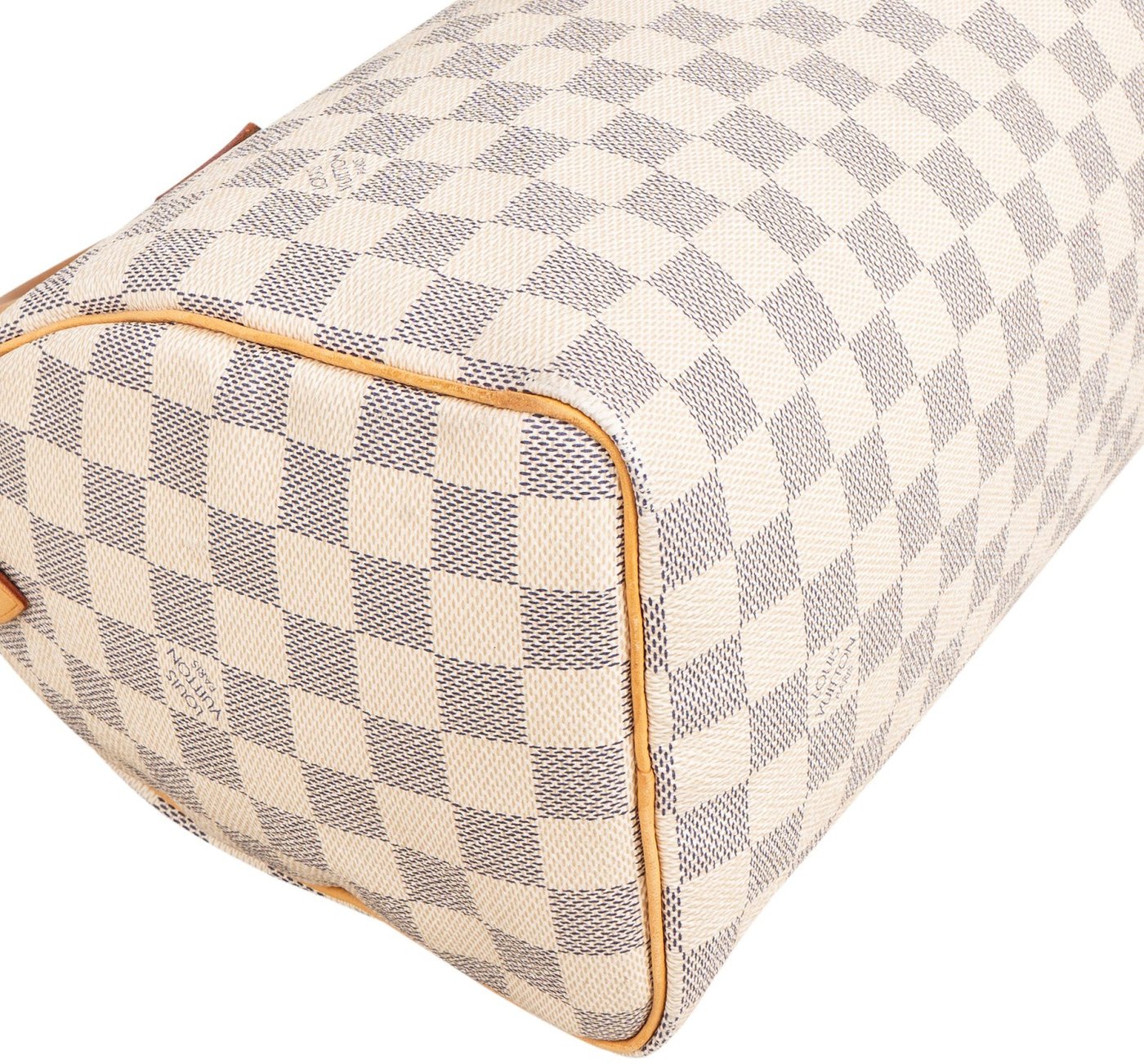 Louis Vuitton Monogram Damier Azur Speedy 25 Handbag