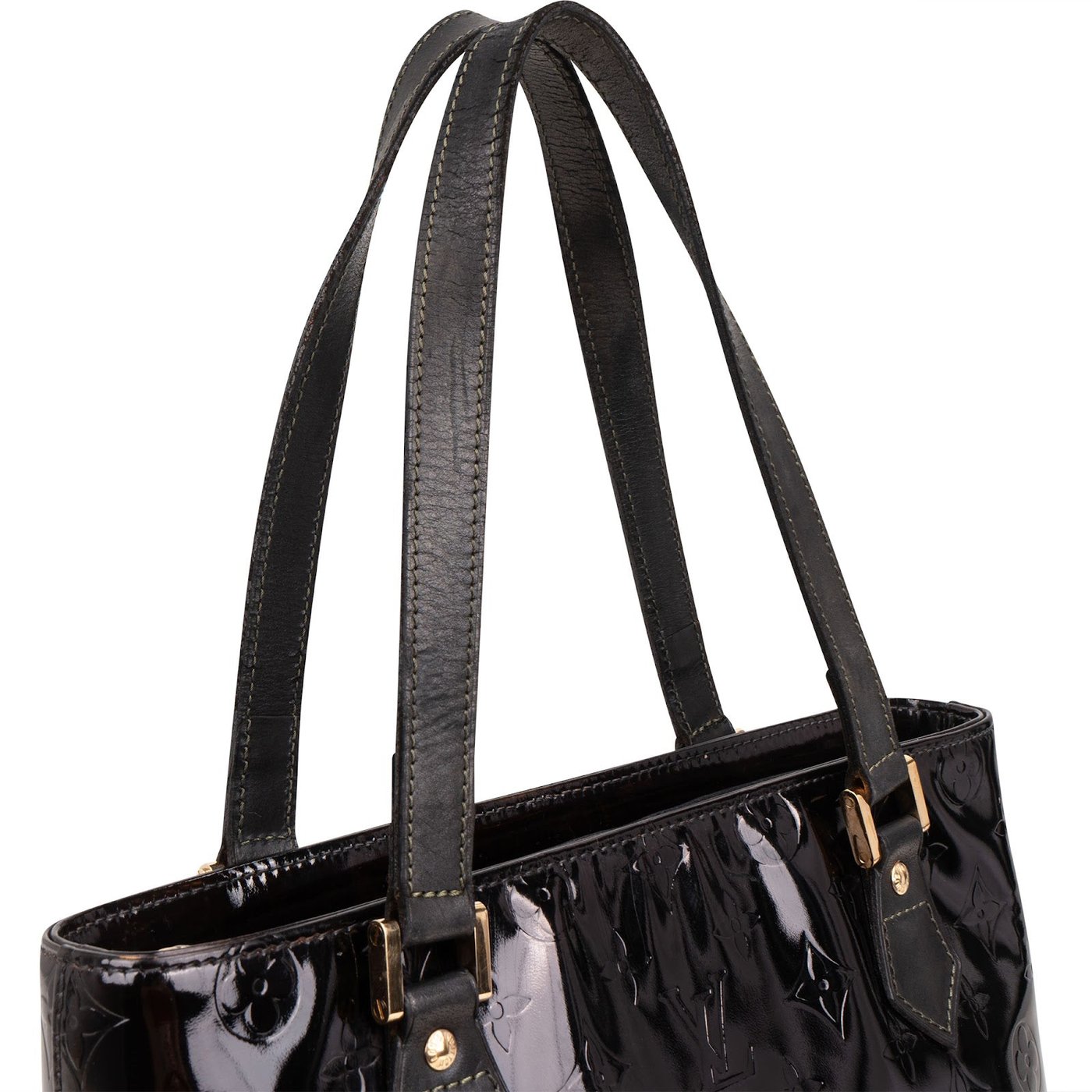 Louis Vuitton Monogram Vernis Houston Handbag