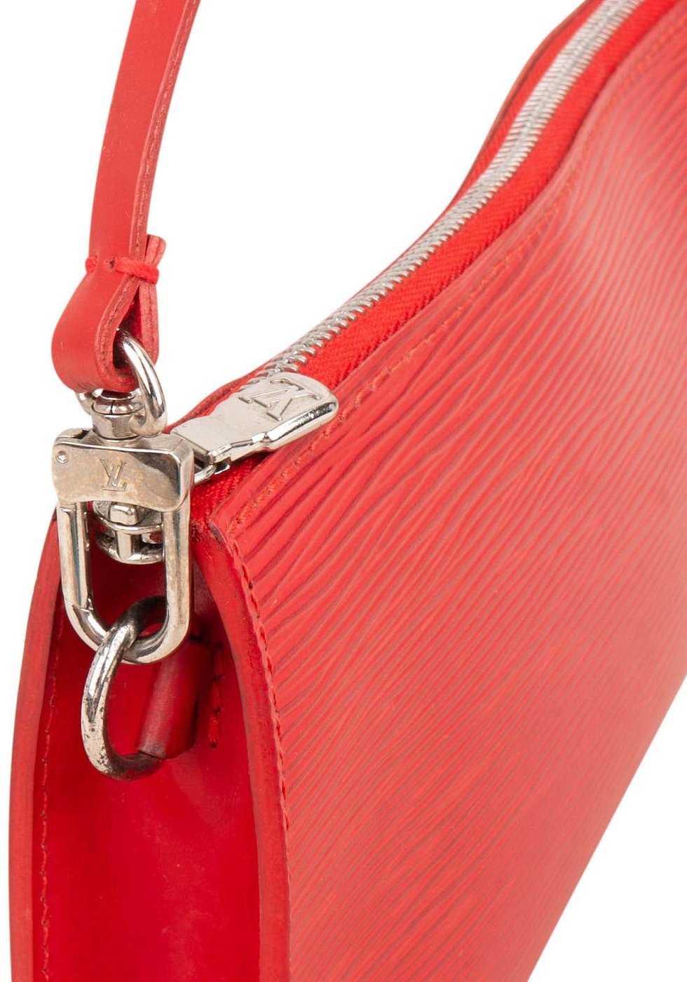 Louis Vuitton Red Epi Leather Pochette Accessoires Handbag