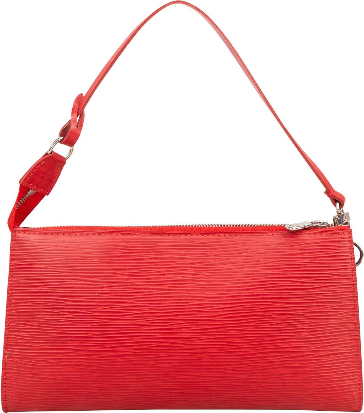 Louis Vuitton Red Epi Leather Pochette Accessoires Handbag