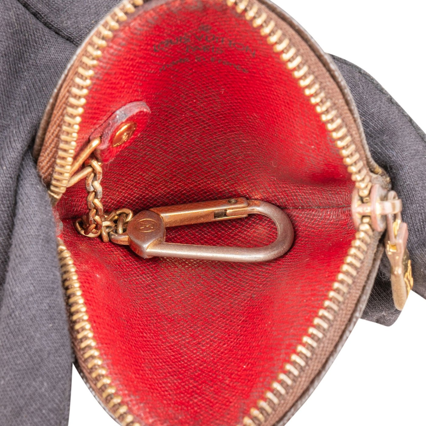 Louis Vuitton Canvas Monogram Limited Murakami Cerises Cherry Rond Key Pouch