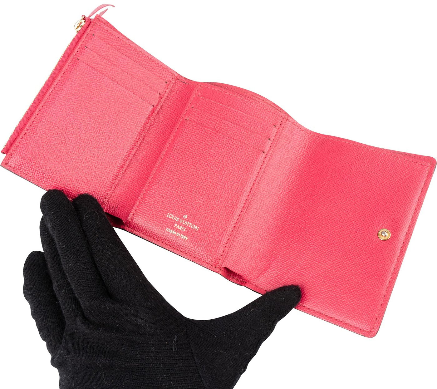 Louis Vuitton Monogram Damier Azur Illustre Giraffe Animation Small Victorine Wallet