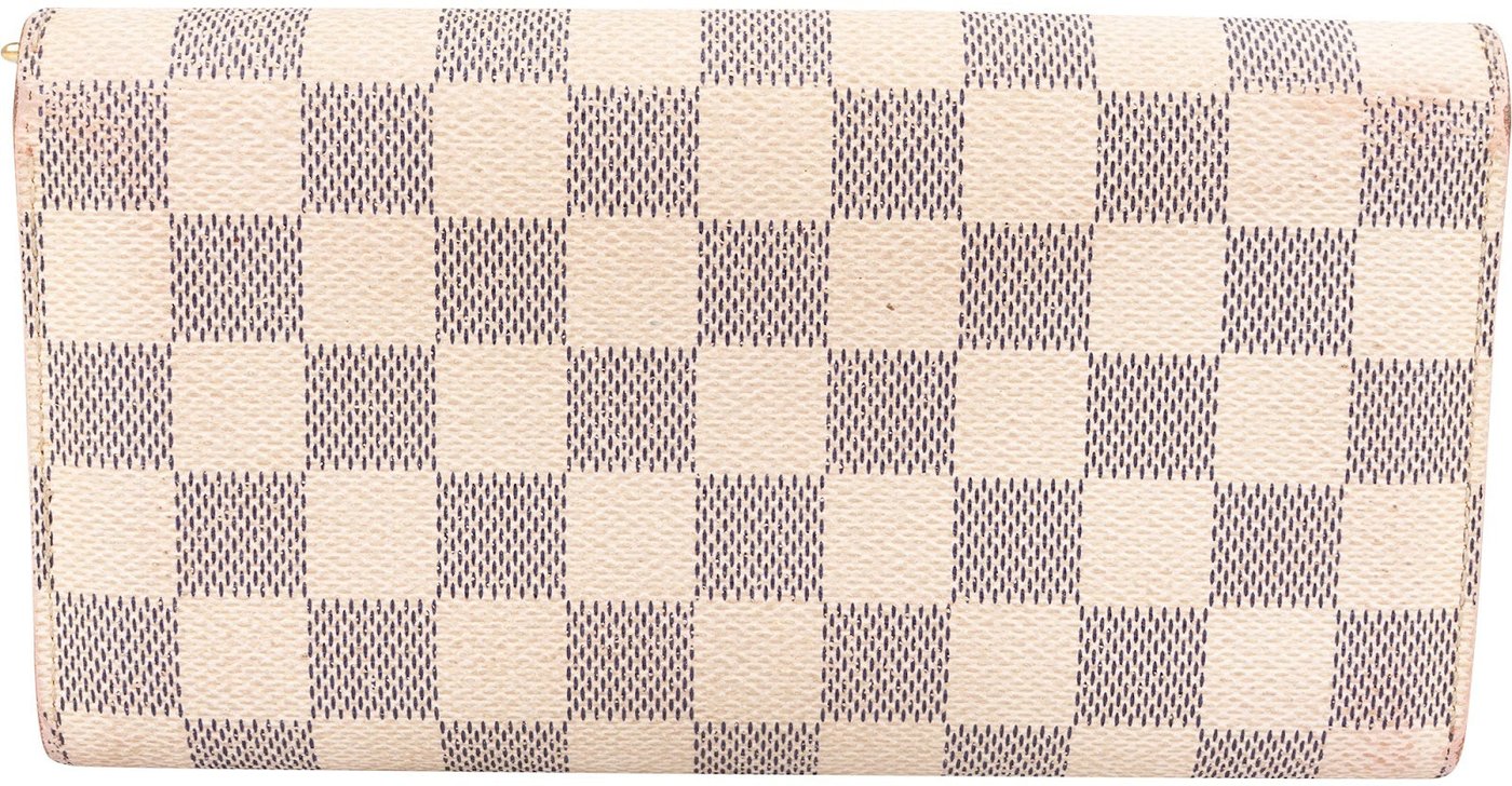 Louis Vuitton Monogram Damier Azur Canvas Sarah Wallet