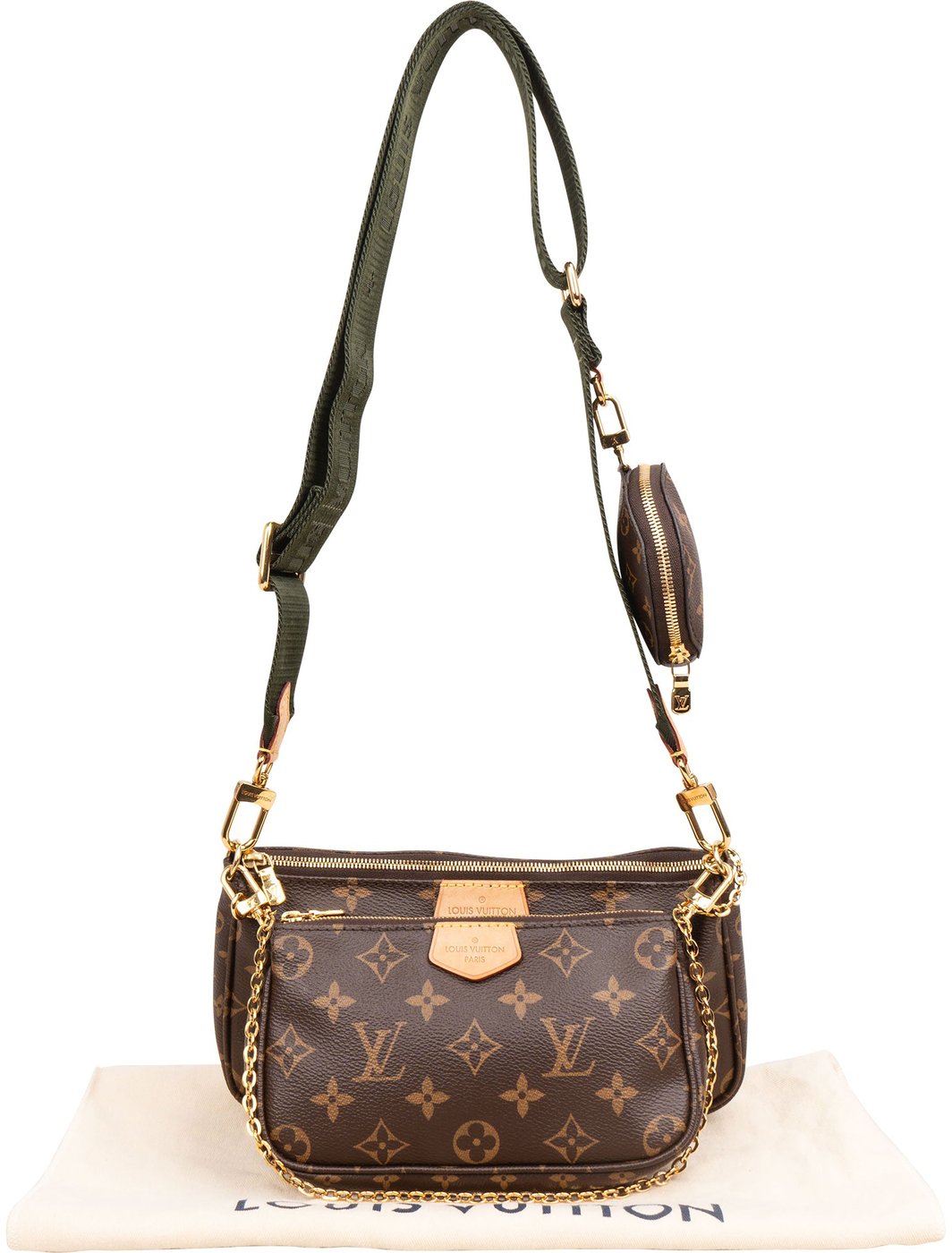 Louis Vuitton Monogram Canvas Multi Pochette Accessoires Crossbody Bag