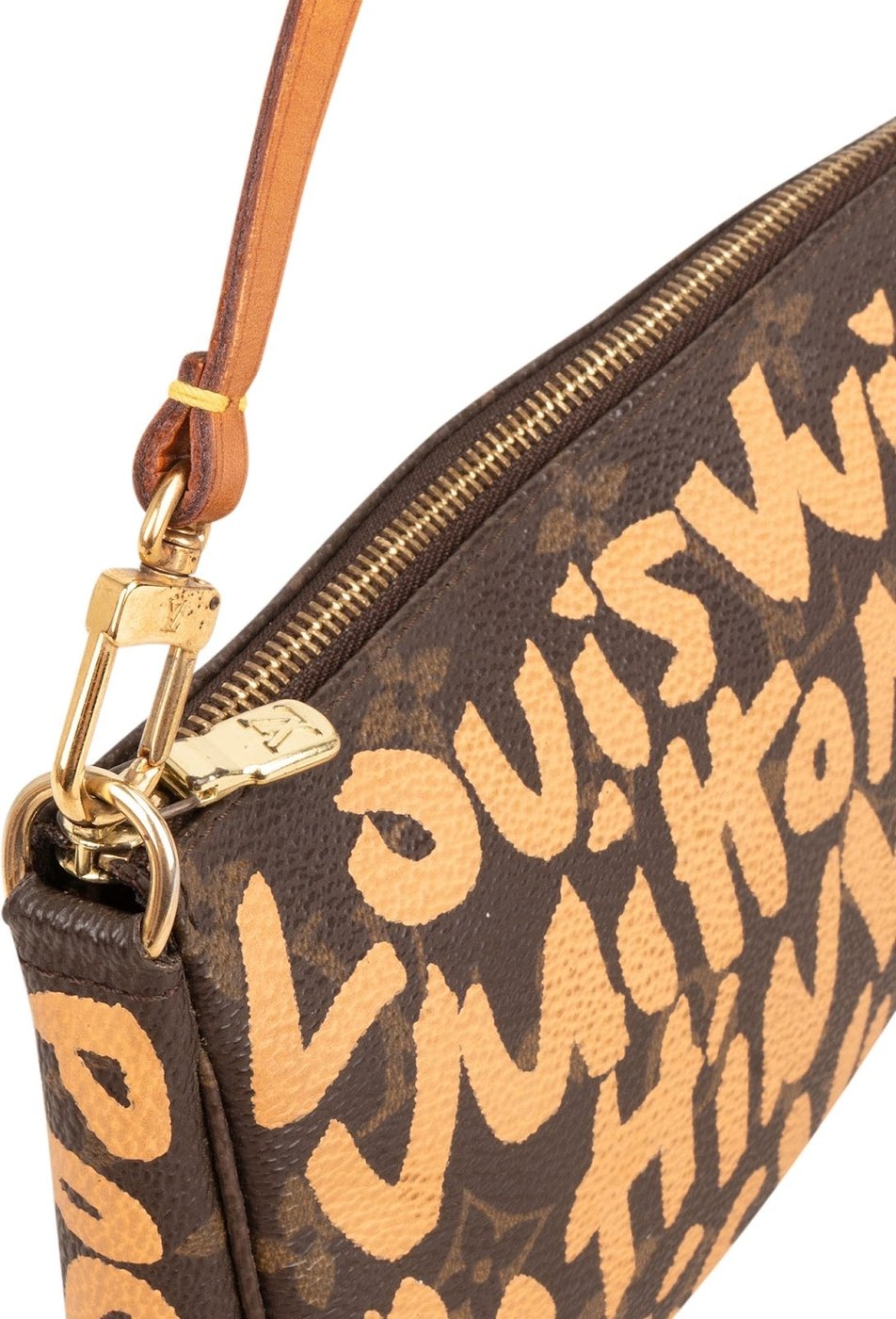 Louis Vuitton Limited Monogram Graffiti Pochette Accessoires Handbag