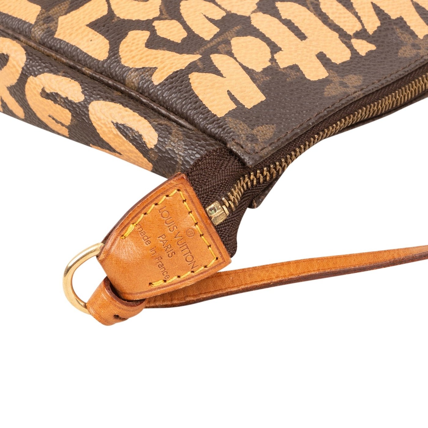 Louis Vuitton Limited Monogram Graffiti Pochette Accessoires Handbag