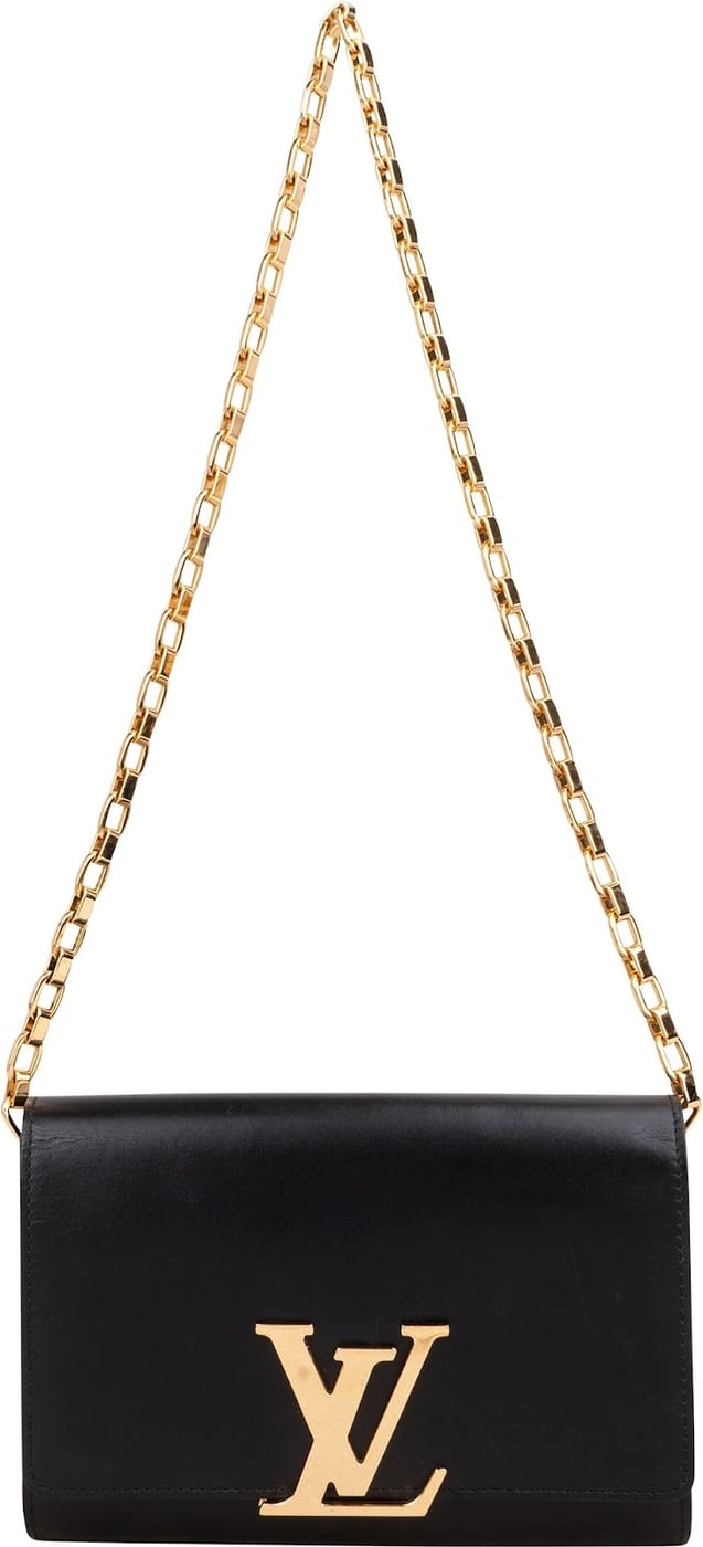 Louis Vuitton Boxcalf Twist Pochette Louise Crossbody Bag