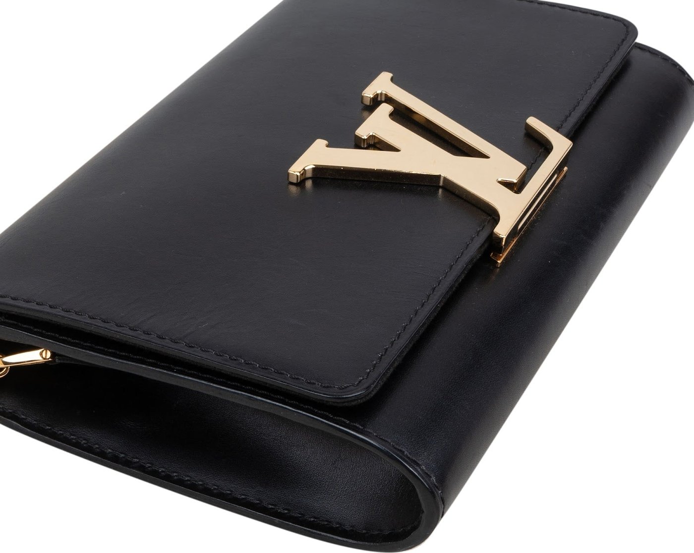 Louis Vuitton Boxcalf Twist Pochette Louise Crossbody Bag