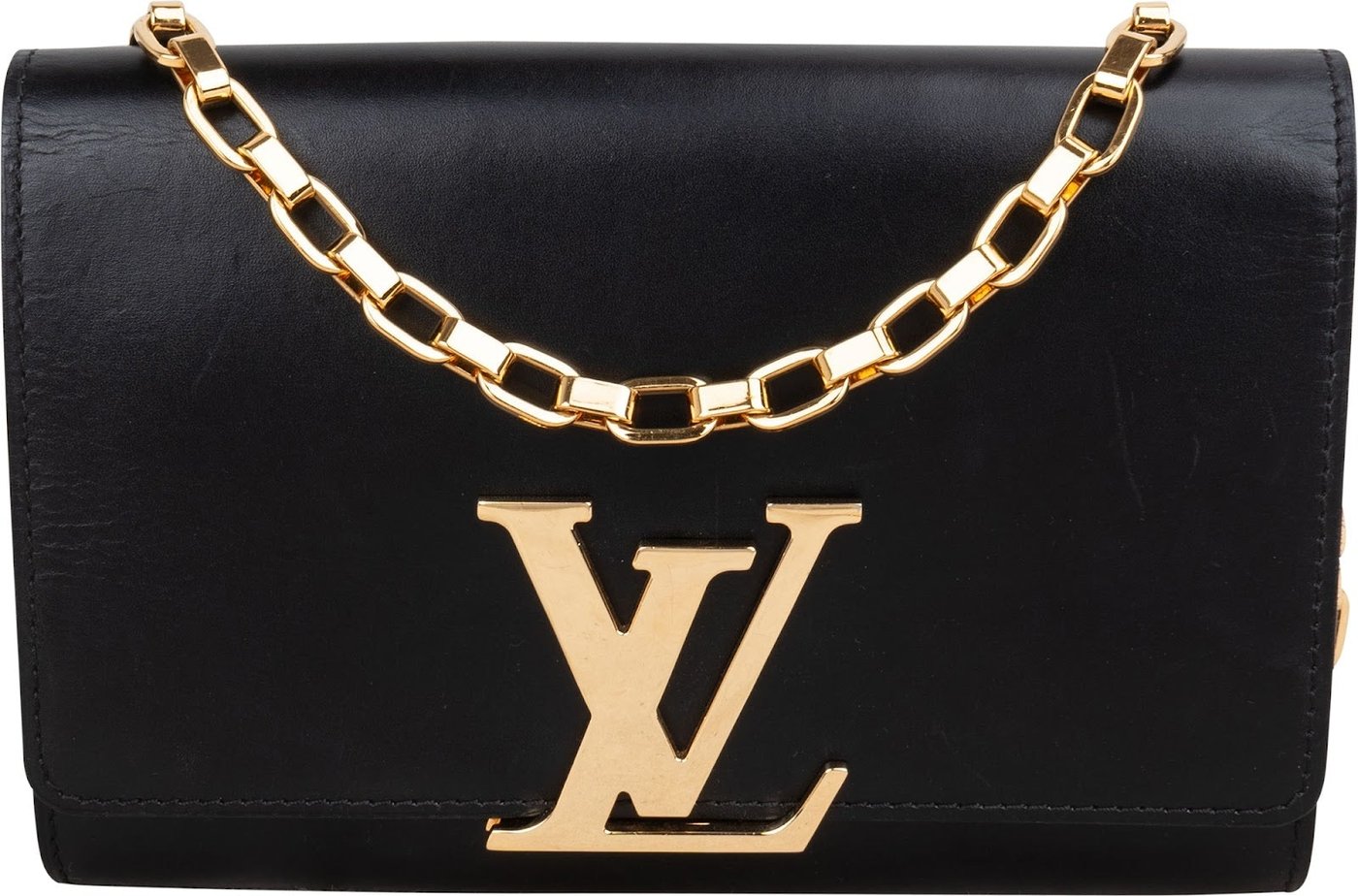 Louis Vuitton Boxcalf Twist Pochette Louise Crossbody Bag