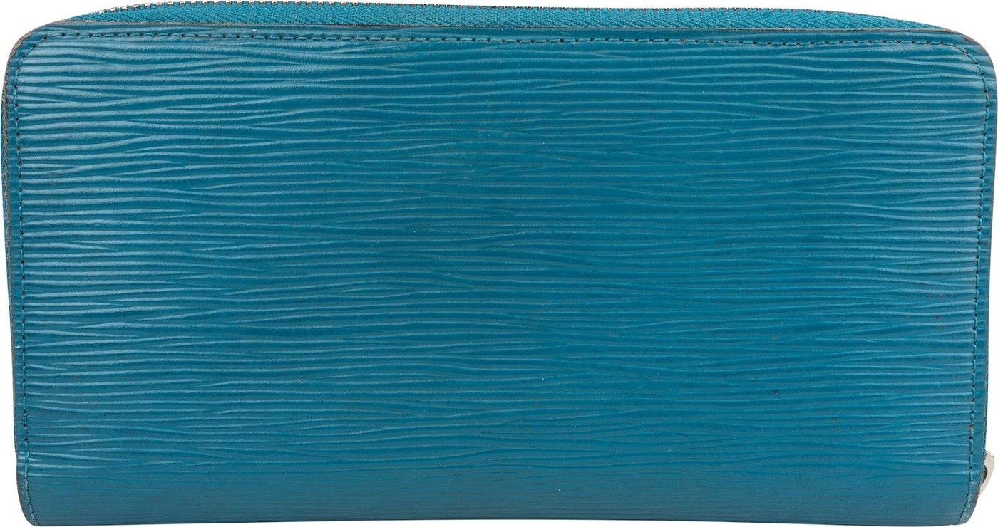 Louis Vuitton Blue Epi Leather Zippy Wallet