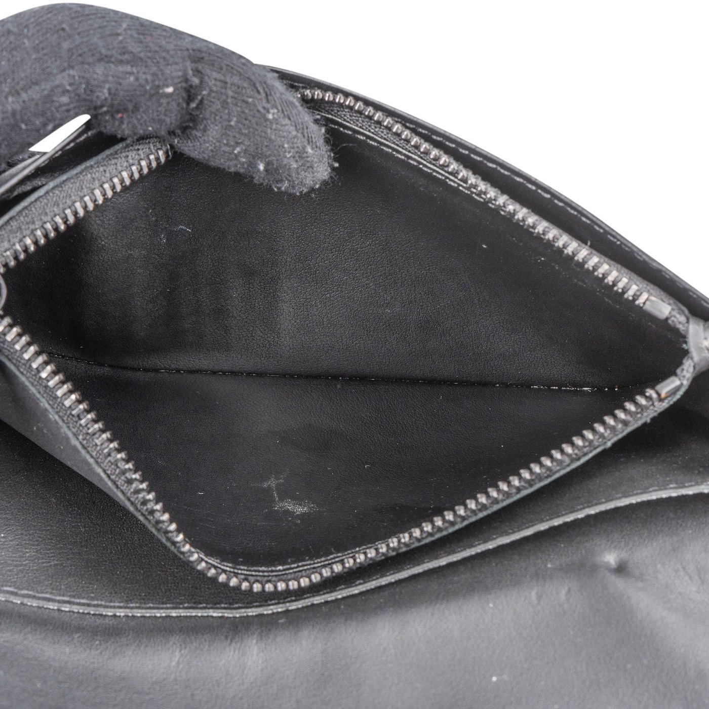 Louis Vuitton Black Leather Aerogram Brazza Wallet