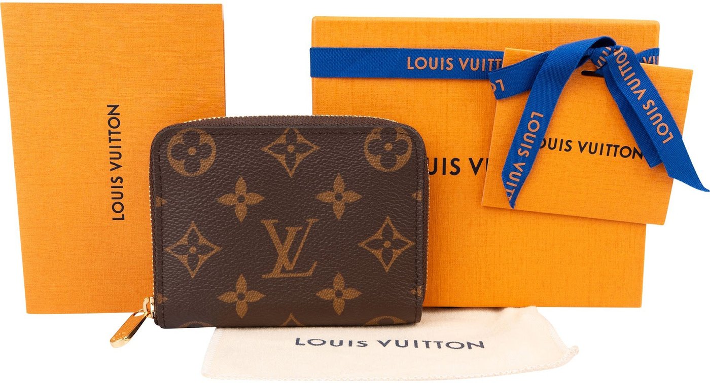 Louis Vuitton Monogram Canvas Zippy Coin Wallet