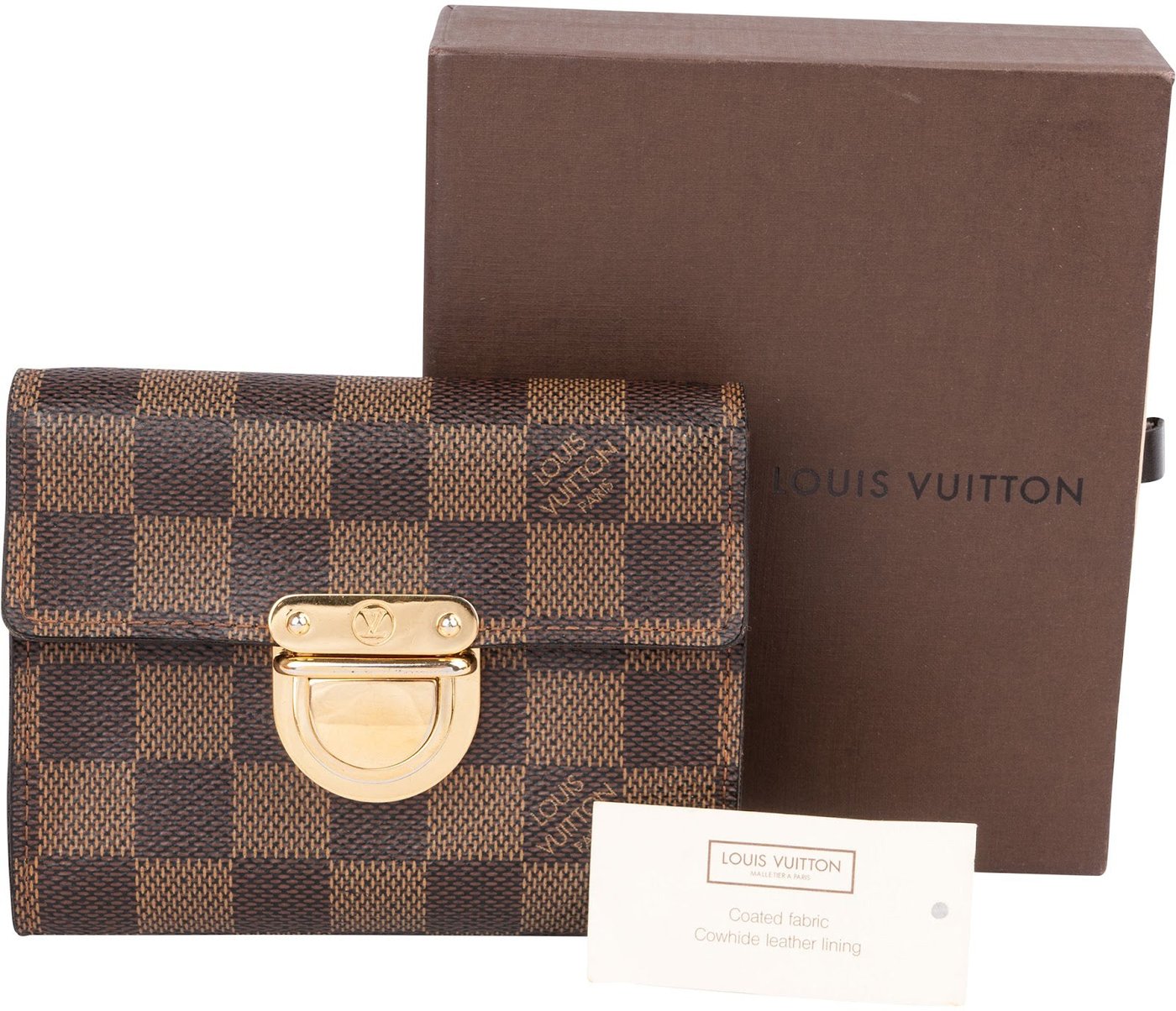 Louis Vuitton Monogram Damier Ebene Koala Wallet