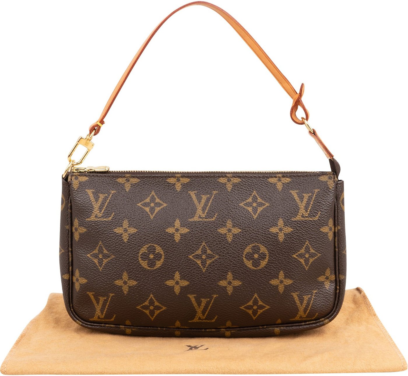 Louis Vuitton Monogram Canvas Pochette Accessoires Handbag