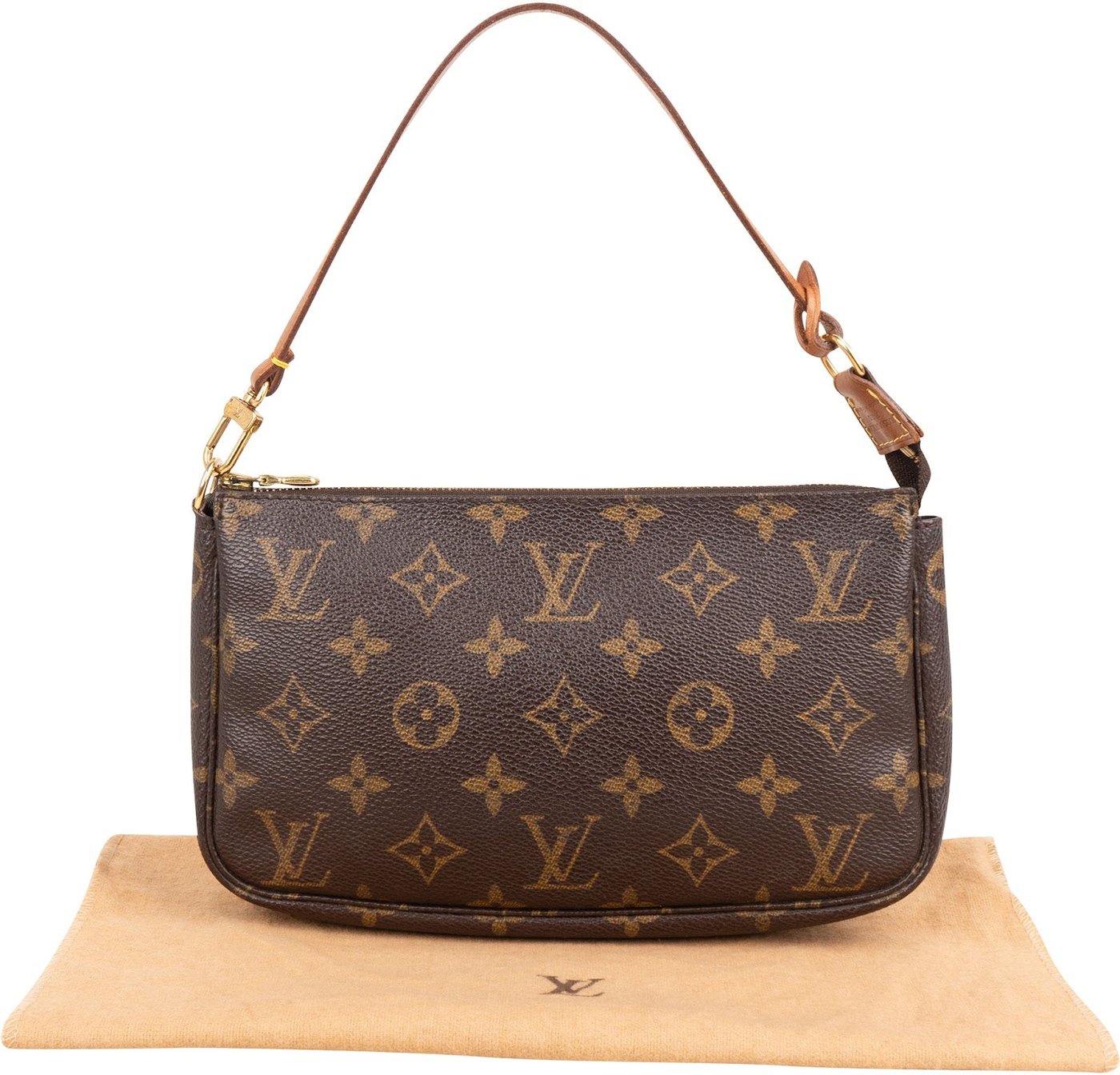 Louis Vuitton Monogram Canvas Pochette Accessoires Handbag