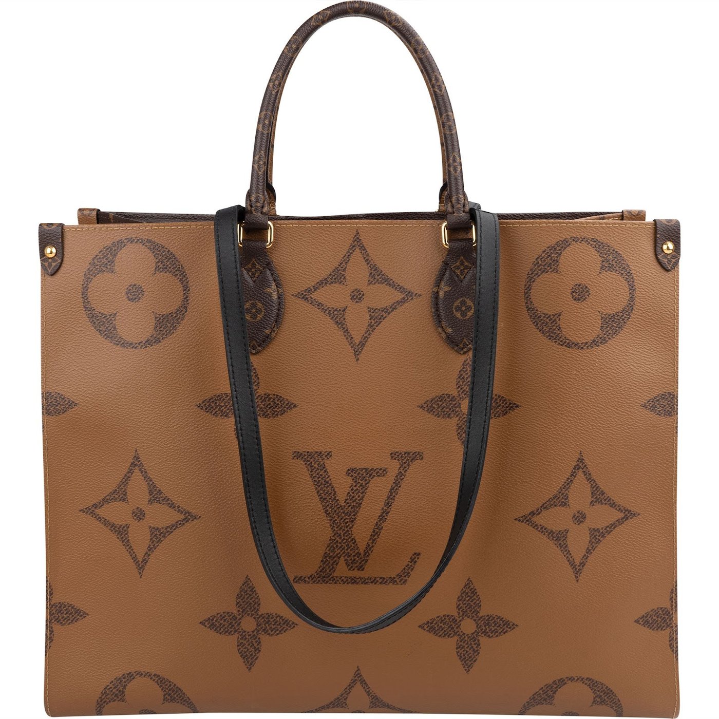 Louis Vuitton Monogram Giant Reverse OnTheGo GM Handbag
