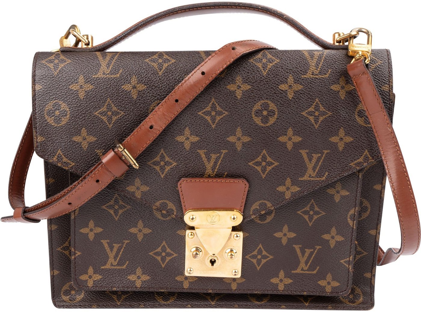 Louis Vuitton Monogram Canvas Monceau Handbag