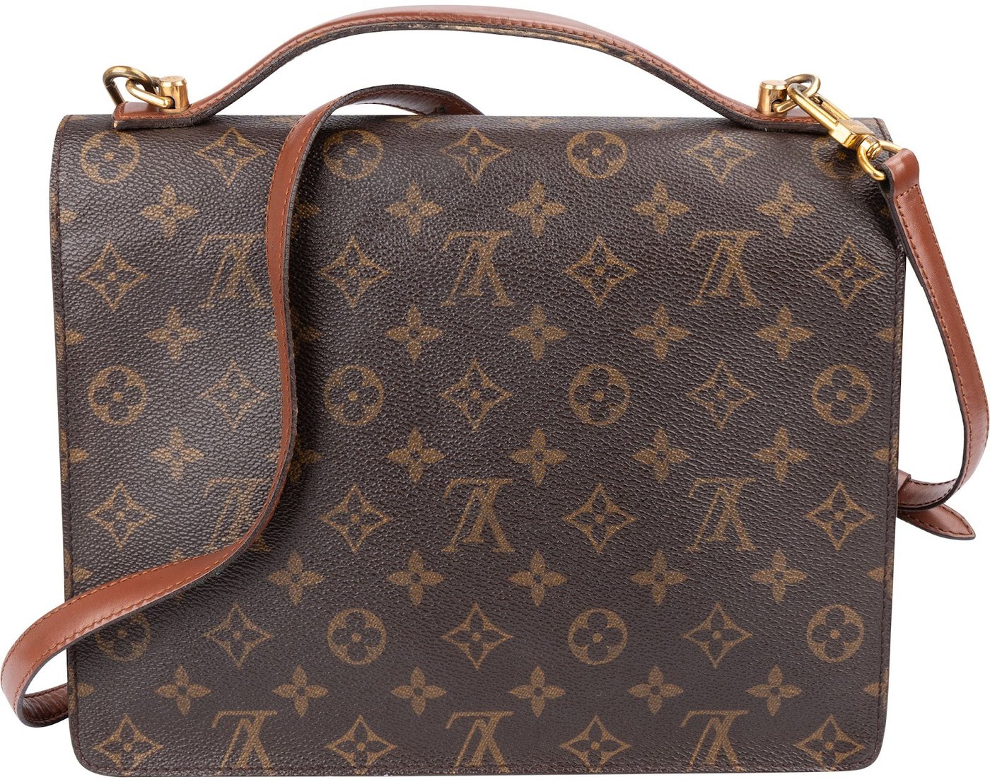 Louis Vuitton Monogram Canvas Monceau Handbag