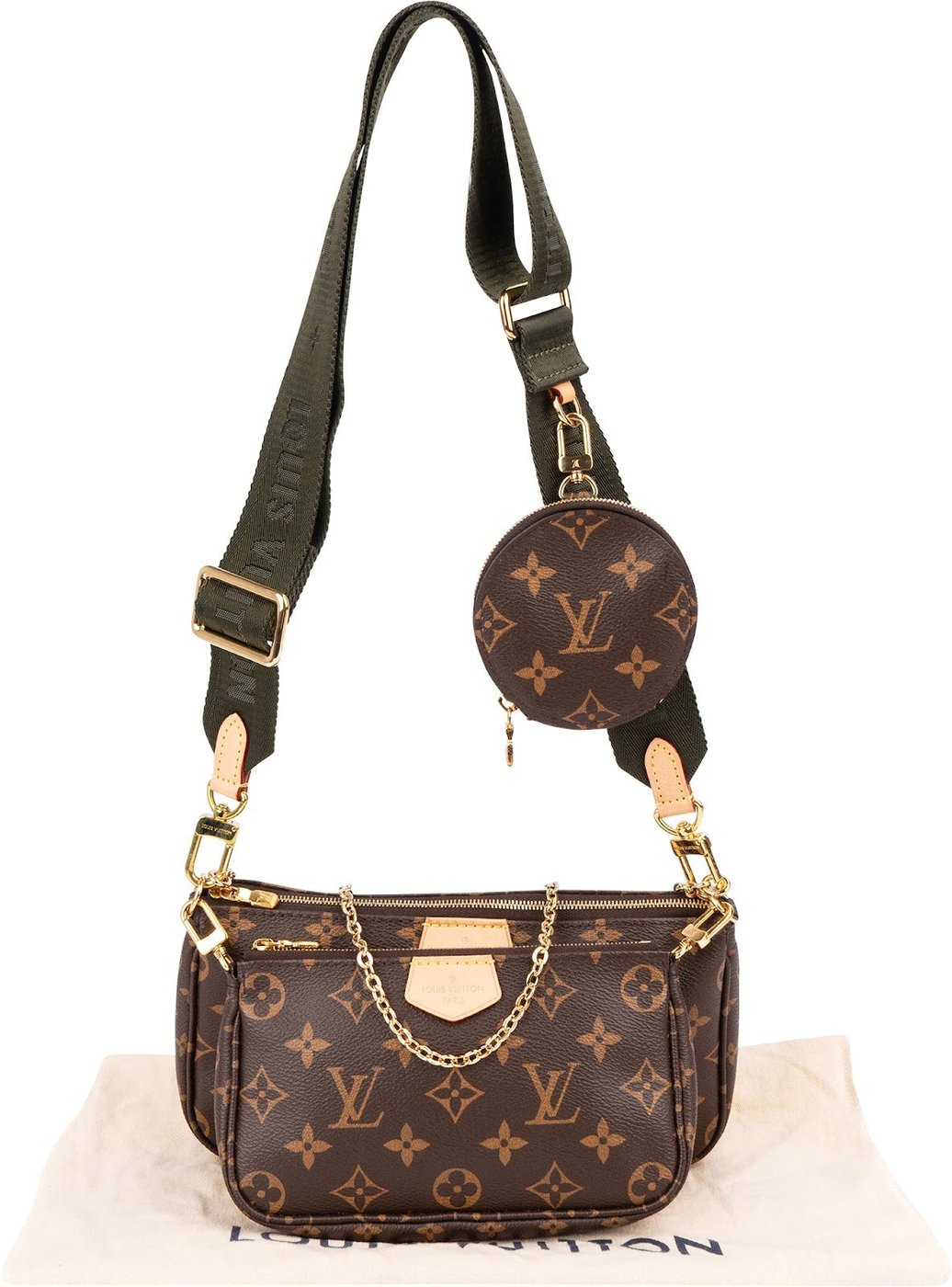 Louis Vuitton Monogram Canvas Multi Pochette Accessoires Crossbody Bag
