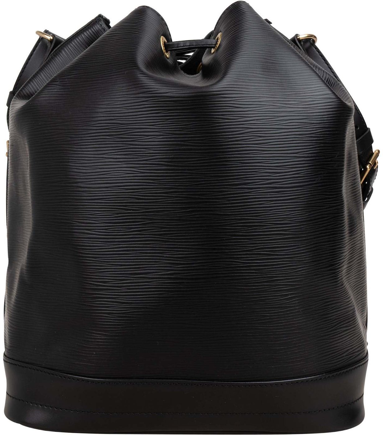 Louis Vuitton Noir Epi Leather Sac Noé Grande Shoulder Bag
