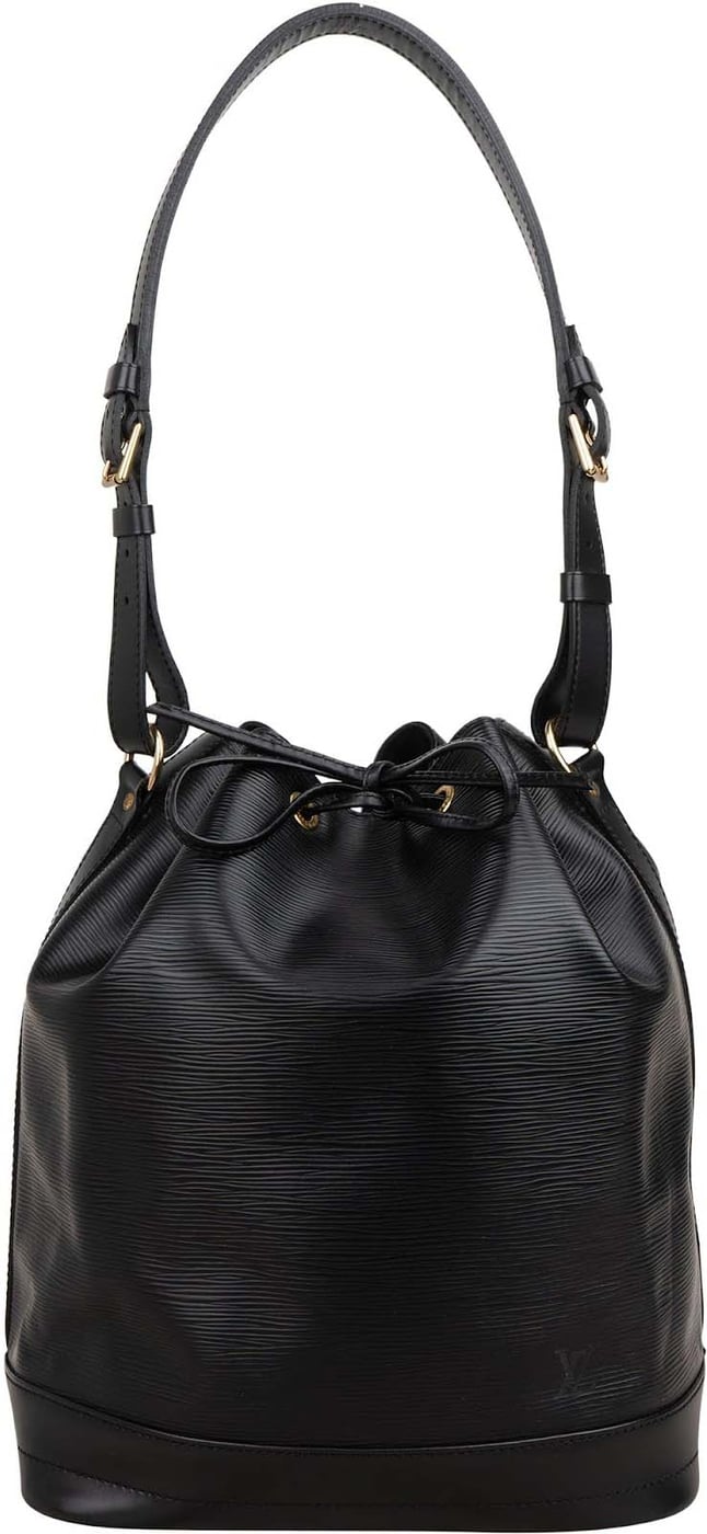 Louis Vuitton Noir Epi Leather Sac Noé Grande Shoulder Bag