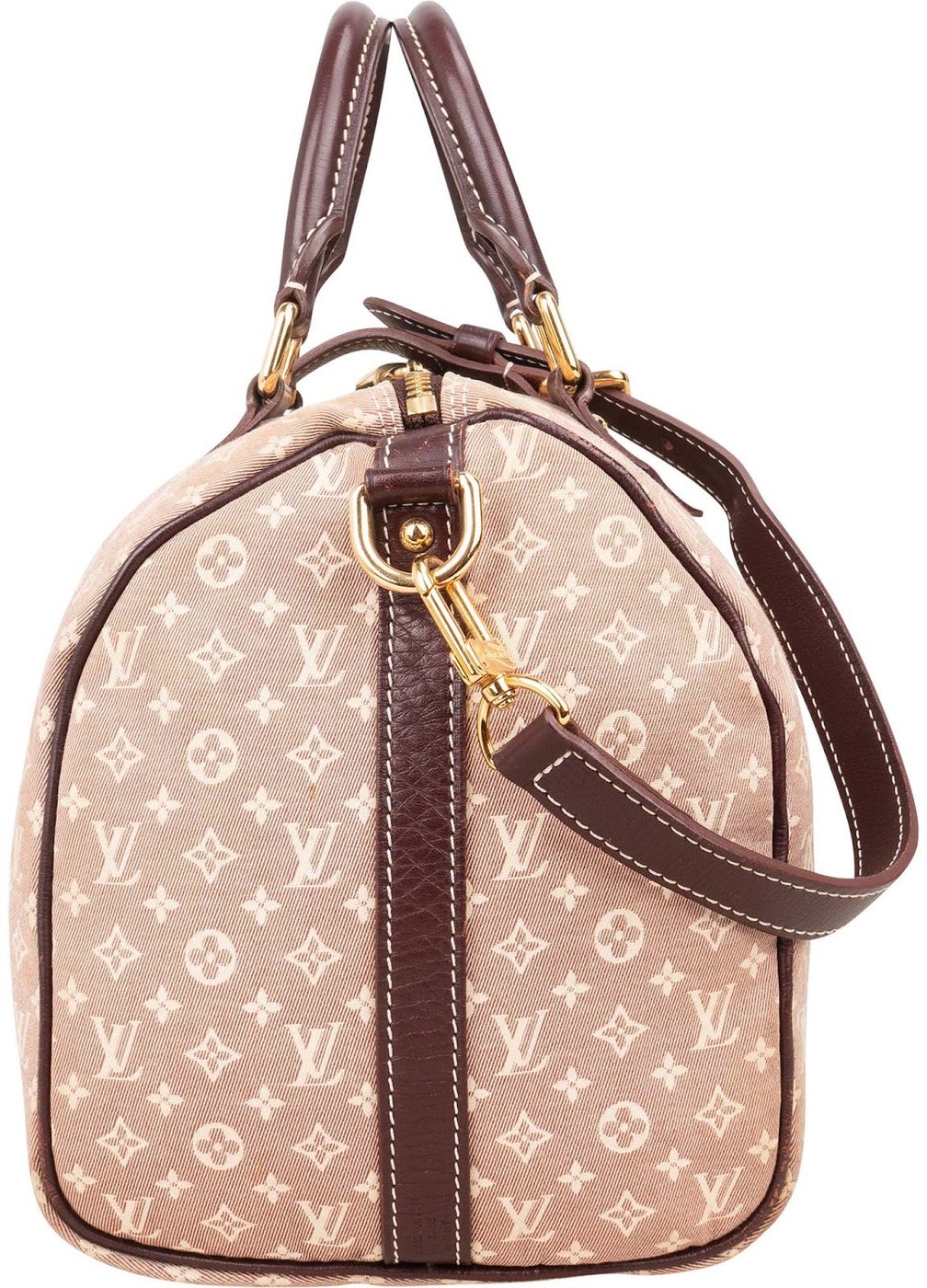 Louis Vuitton Monogram Mini Lin Speedy 30 Bandoulière Handbag
