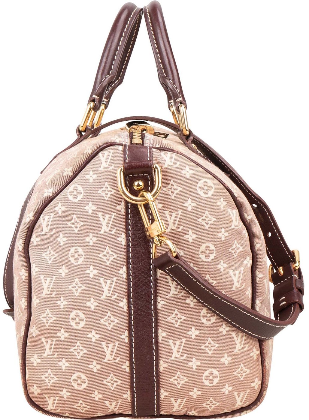 Louis Vuitton Monogram Mini Lin Speedy 30 Bandoulière Handbag