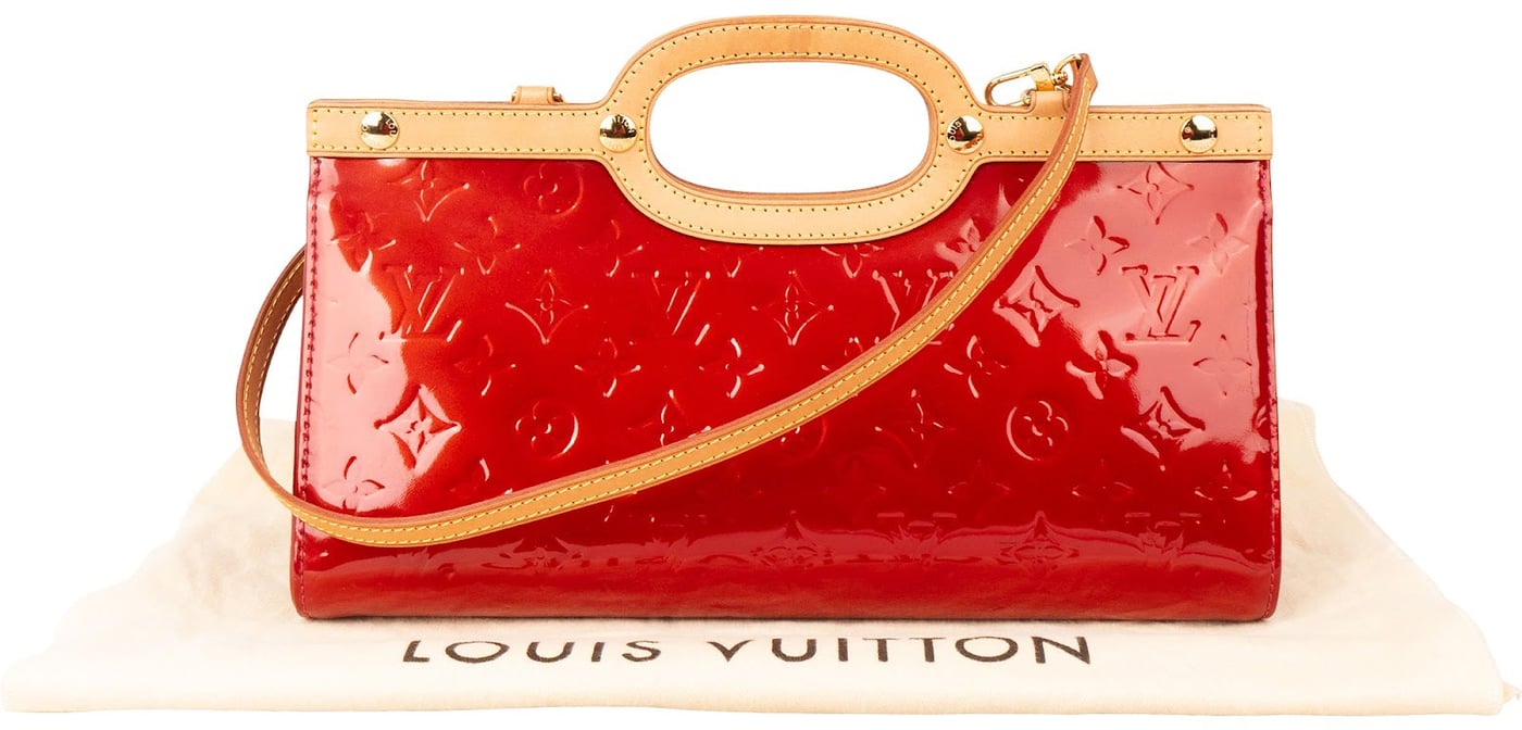 Louis Vuitton Monogram Vernis Roxbury Drive PM Handbag