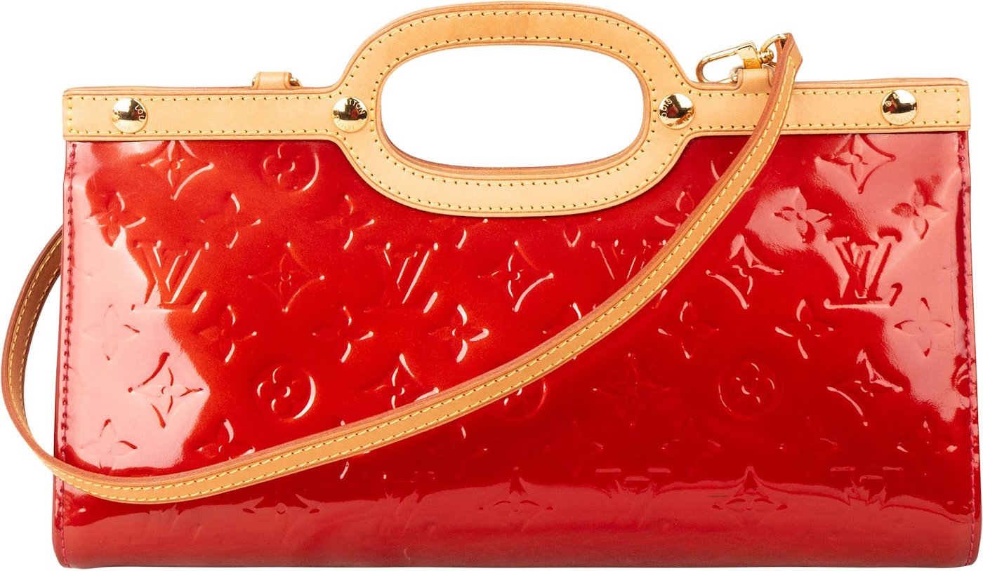 Louis Vuitton Monogram Vernis Roxbury Drive PM Handbag
