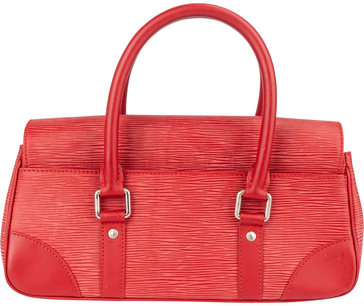Louis Vuitton Red Epi Leather Segur PM Handbag