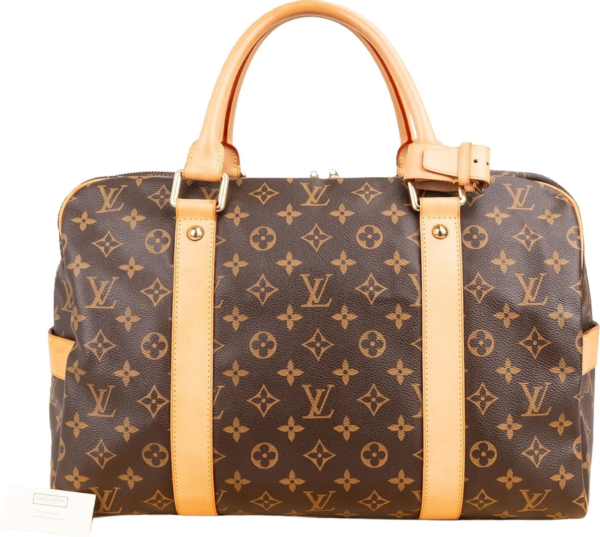 Louis Vuitton Monogram Canvas Carryall Weekender Handbag