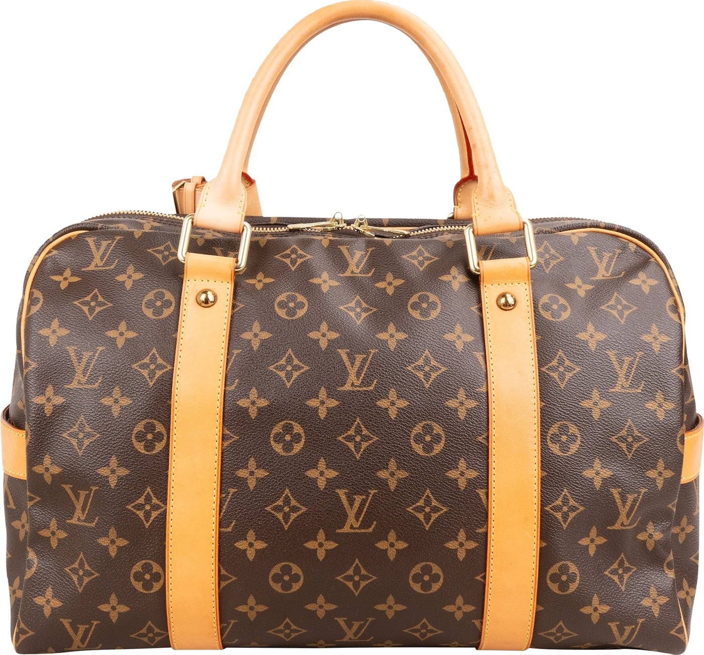 Louis Vuitton Monogram Canvas Carryall Weekender Handbag