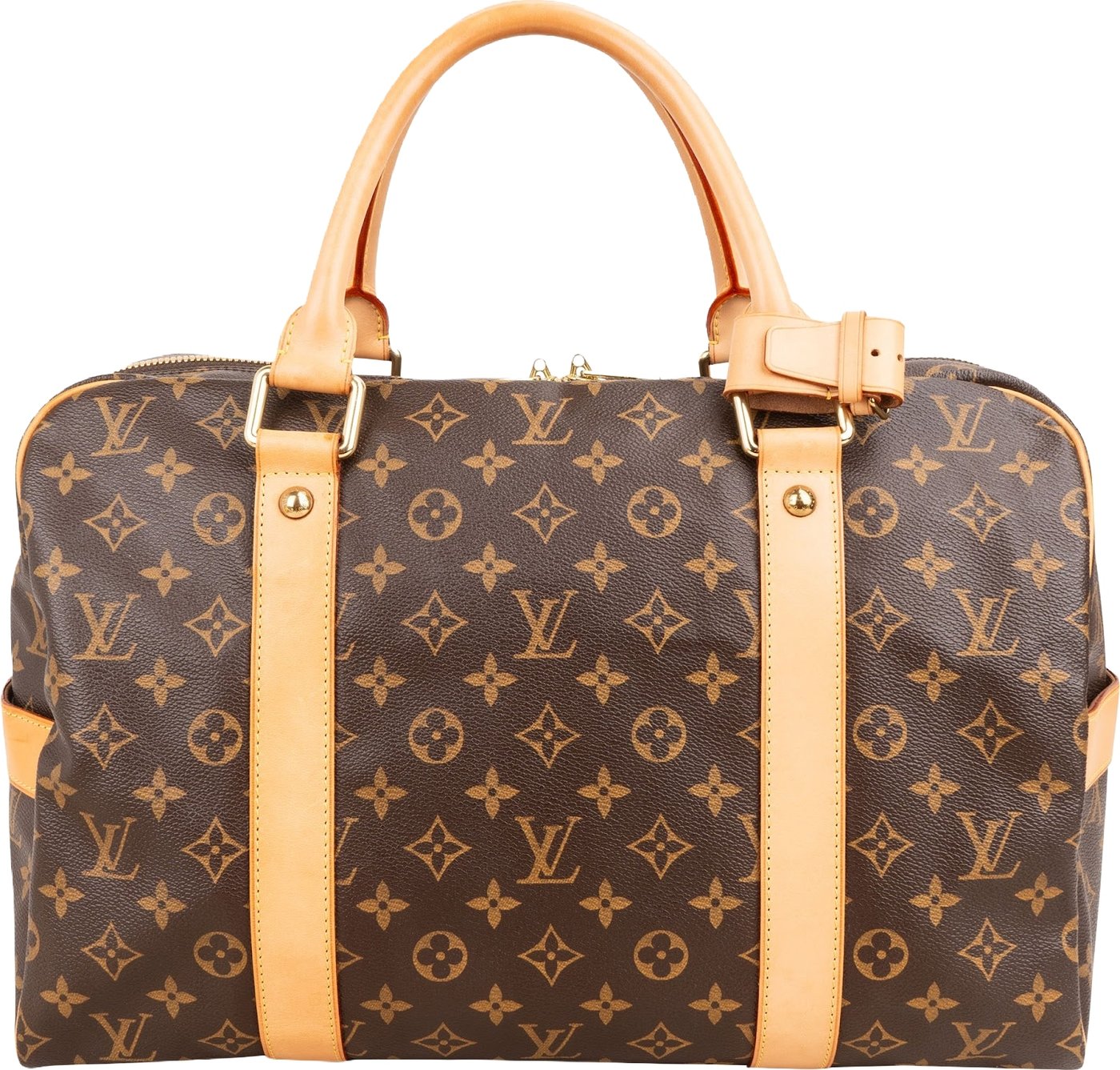Louis Vuitton Monogram Canvas Carryall Weekender Handbag