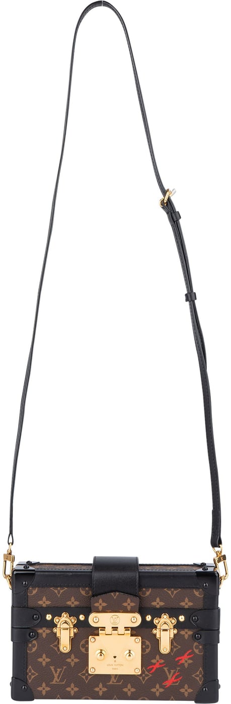 Louis Vuitton Canvas Monogram Petite Malle Crossbody Bag