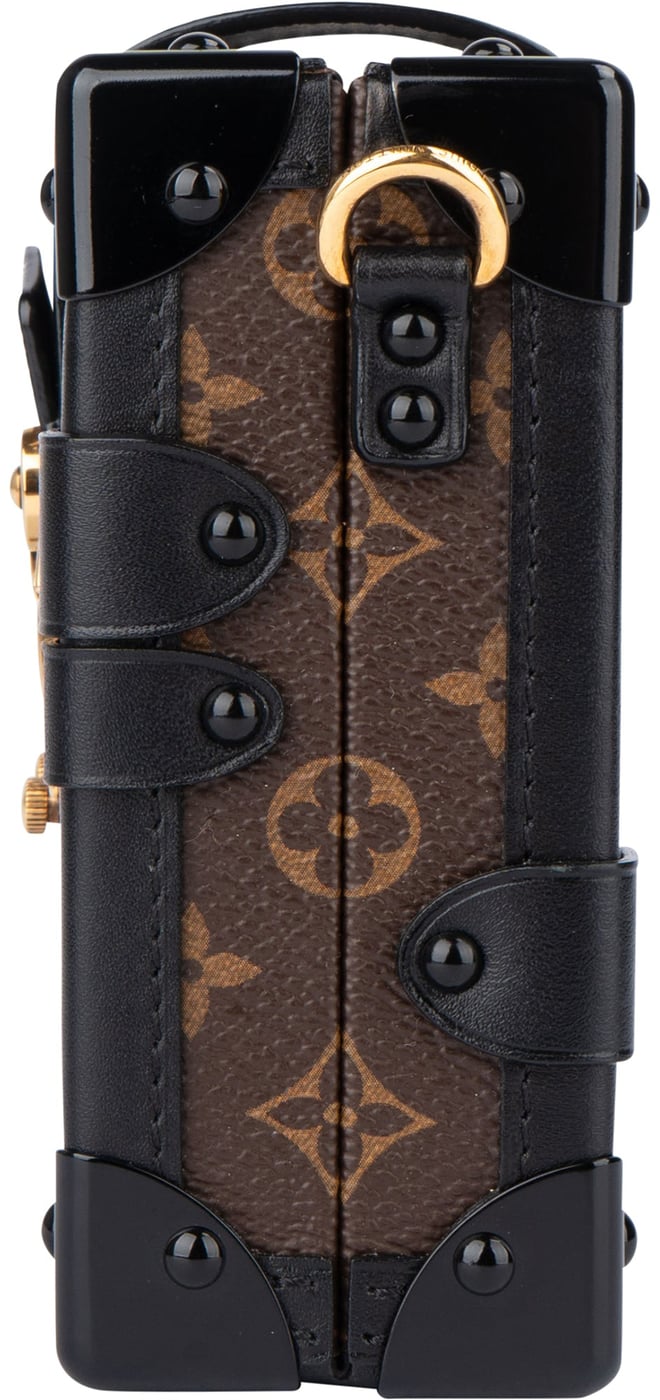 Louis Vuitton Canvas Monogram Petite Malle Crossbody Bag