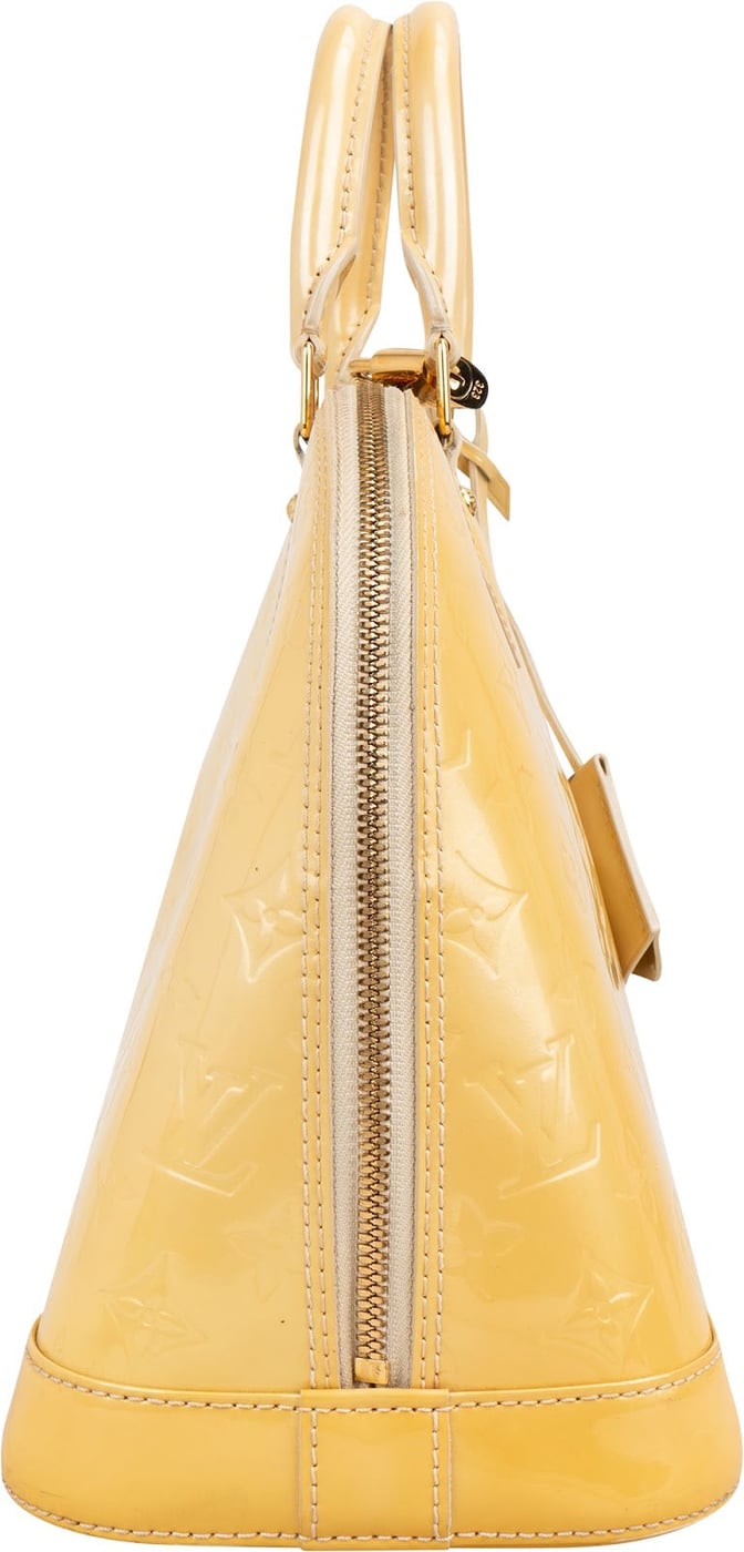 Louis Vuitton Monogram Vernis Alma PM Handbag