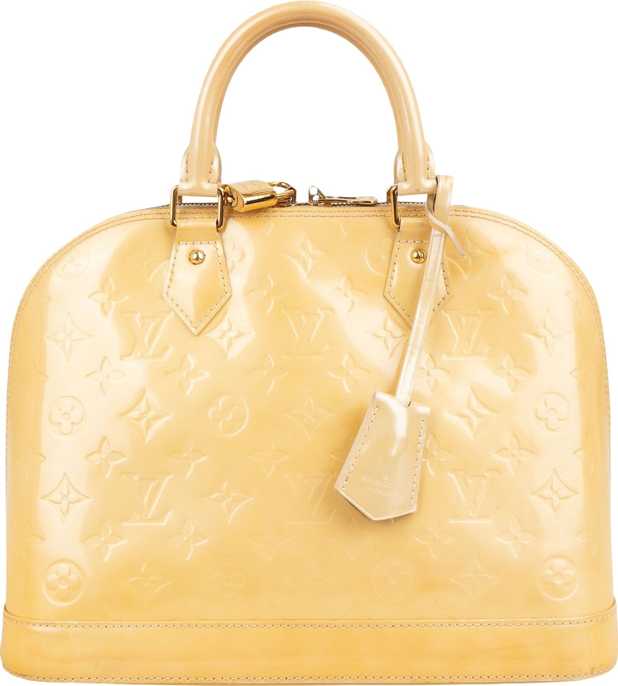 Louis Vuitton Monogram Vernis Alma PM Handbag