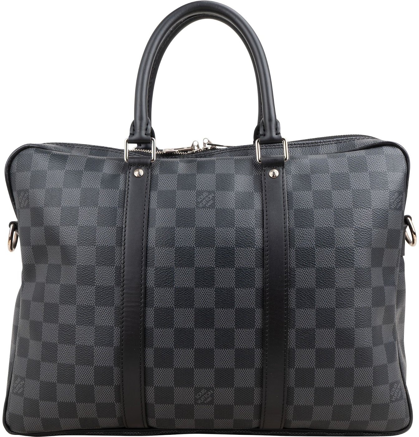 Louis Vuitton Monogram Damier Graphite Porte-Documents Voyage Handbag