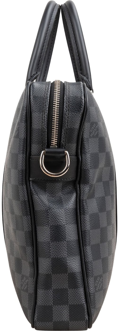 Louis Vuitton Monogram Damier Graphite Porte-Documents Voyage Handbag