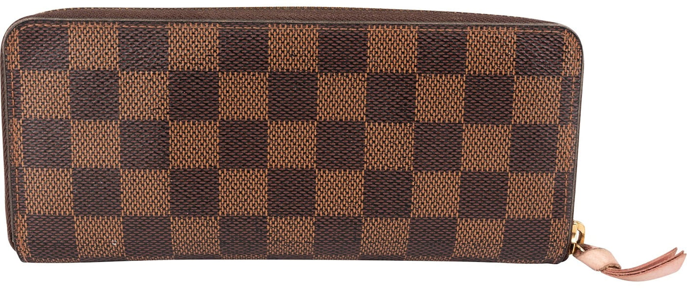 Louis Vuitton Monogram Damier Ebene Long Zippy Wallet